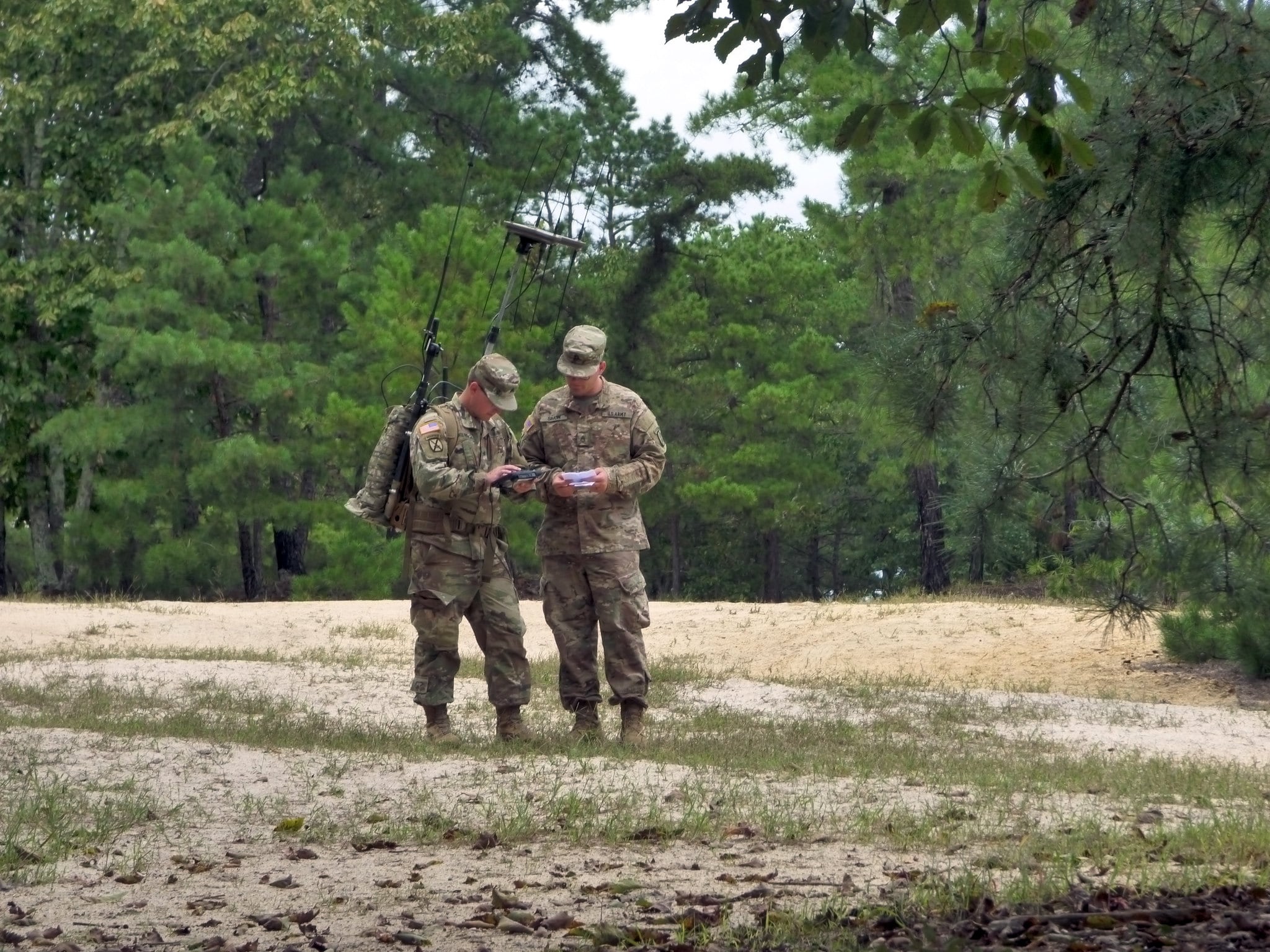 Soldiers take part in Cyber Blitz at Joint Base McGuire-Dix-Lakehurst, N.J., Sept. 19, 2018.