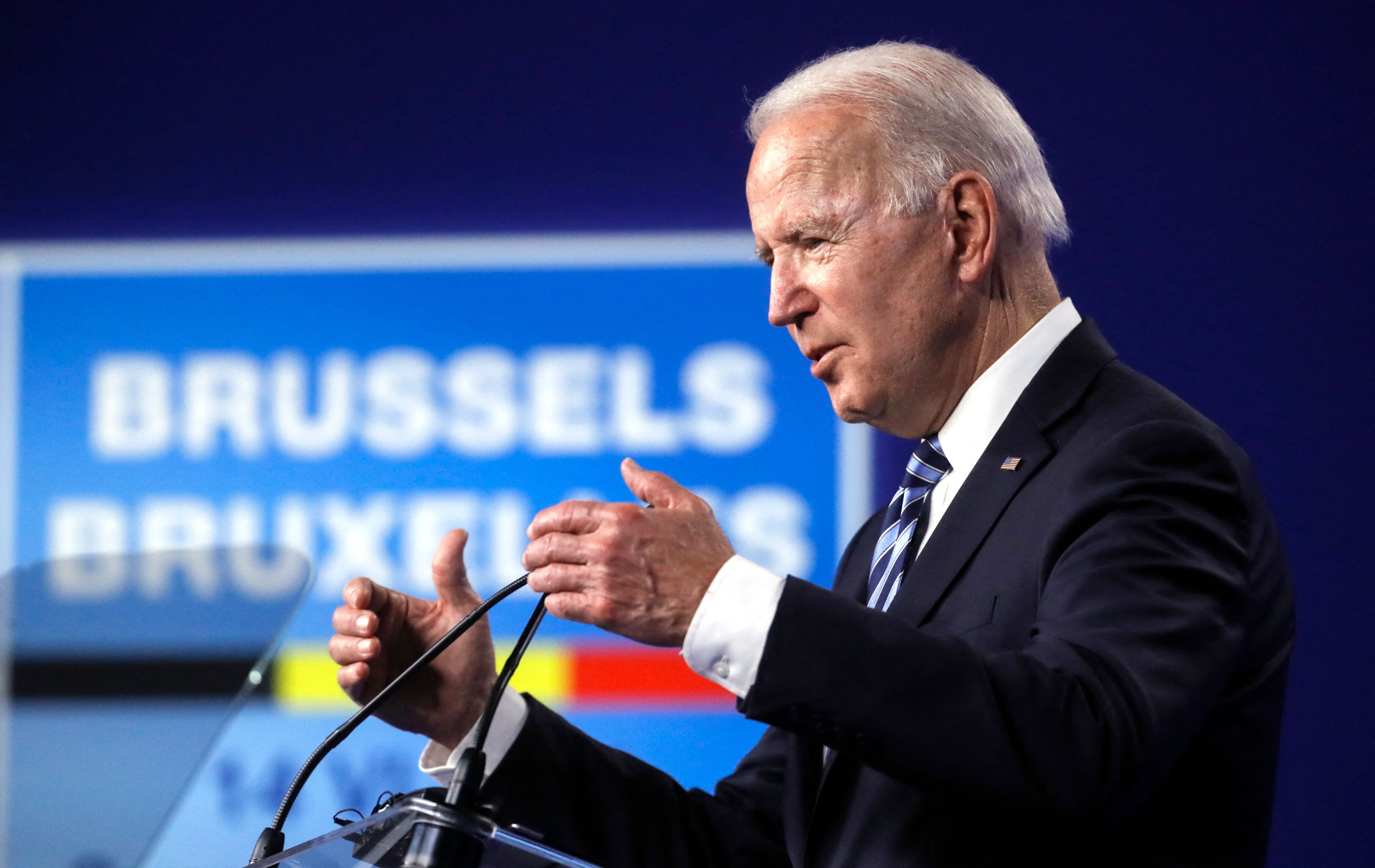 US President Joe Biden at the NATO summit